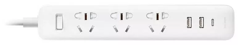 Удлинитель Xiaomi Power Strip 3 (XMCXB05QM) 1.8 м - фото 5 Удлинитель Xiaomi Power Strip 3 (XMCXB05QM) 1.8 м - фото 5