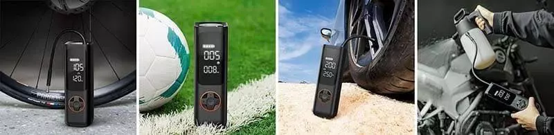 Купить Электрический насос Xiaomi Qicycle Electric Air Inflator P1 - фото 1 Купить Электрический насос Xiaomi Qicycle Electric Air Inflator P1 - фото 1