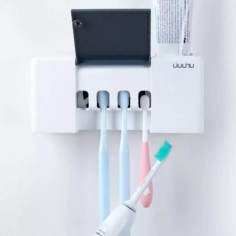 Купить Стерилизатор для зубных щеток Xiaomi Liushu Sterilization Toothbrush Holder (LSZWD01W) - фото 1 Купить Стерилизатор для зубных щеток Xiaomi Liushu Sterilization Toothbrush Holder (LSZWD01W) - фото 1