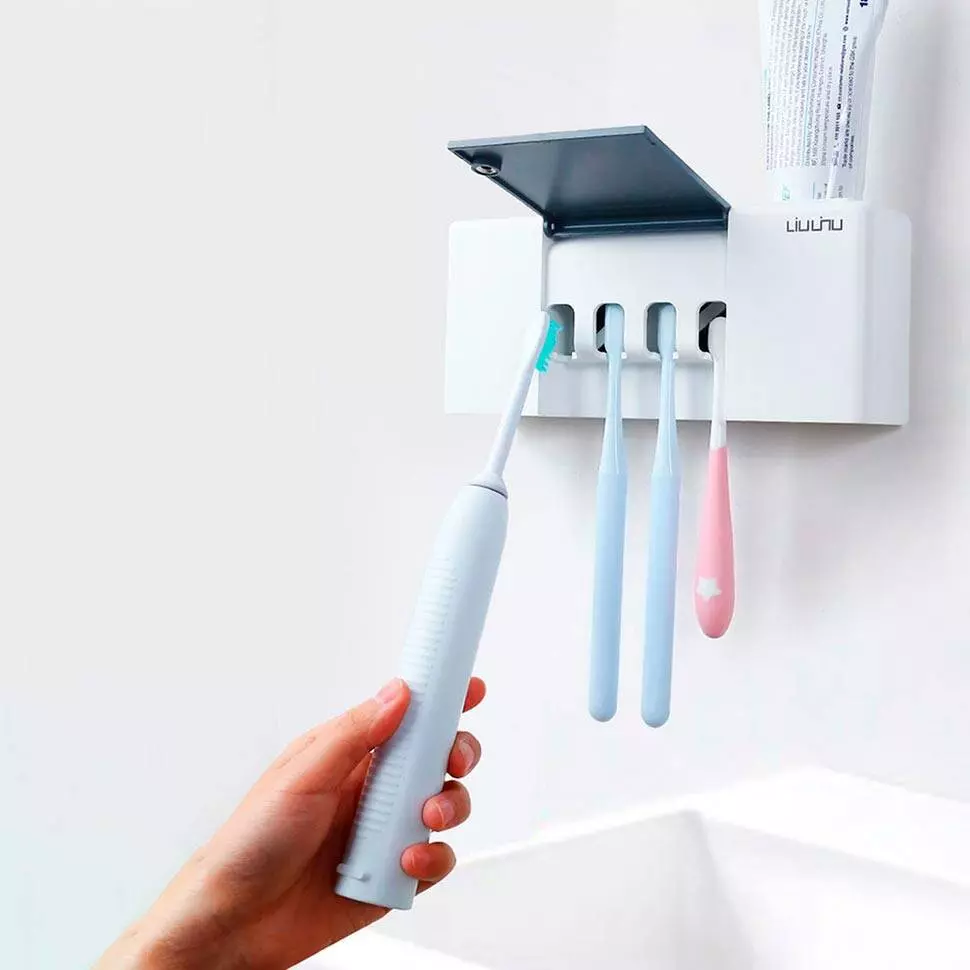 Стерилизатор для зубных щеток Xiaomi Liushu Sterilization Toothbrush Holder (LSZWD01W) - фото 2 Стерилизатор для зубных щеток Xiaomi Liushu Sterilization Toothbrush Holder (LSZWD01W) - фото 2