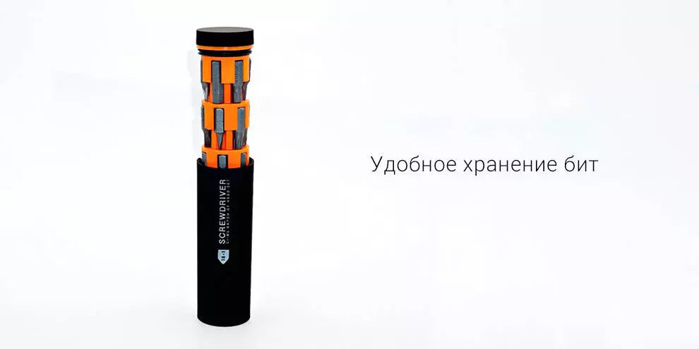 Отвертка Jiuxun Tools 18 in 1 Daily Life Kit - фото 4