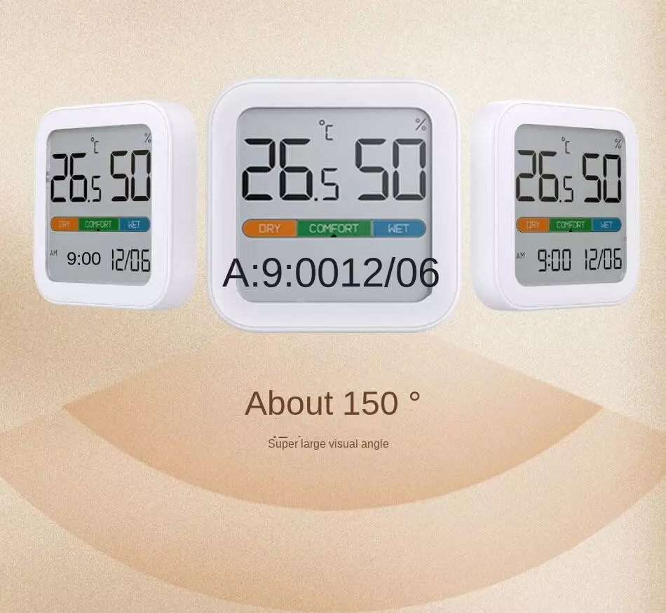 Метеостанция MIIIW Comfort Temperature And Humidity Clock S210 (MW22S06) - фото 3