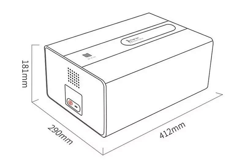Сейф электронный биометрический Xiaomi Qin Identification Private Box (PB-FV01) - фото 8 Сейф электронный биометрический Xiaomi Qin Identification Private Box (PB-FV01) - фото 8