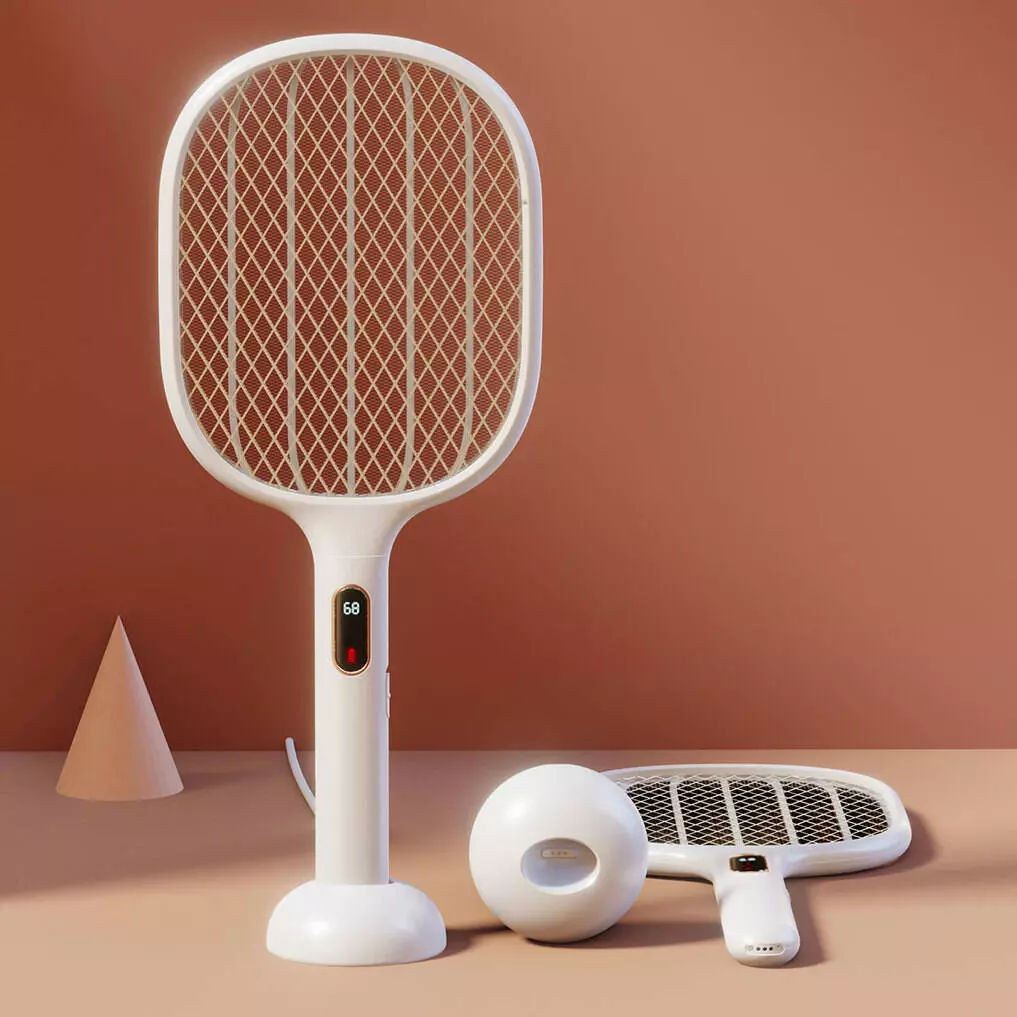 Электрическая мухобойка Qualitell Smart Digital Electric Fly Swatte S1 Pro - фото 5 Электрическая мухобойка Qualitell Smart Digital Electric Fly Swatte S1 Pro - фото 5