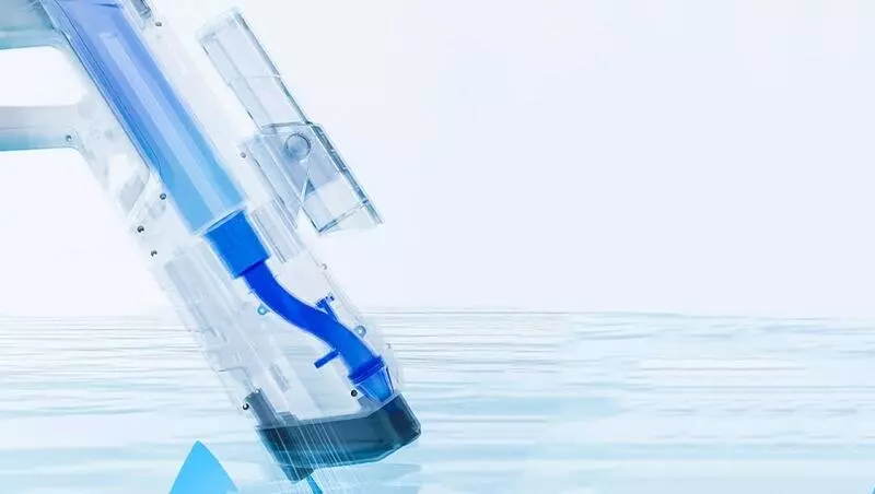 Водное ружье Xiaomi Orsaymoo Fully Automatic Water Absorption Pulse Water Gun - фото 4 Водное ружье Xiaomi Orsaymoo Fully Automatic Water Absorption Pulse Water Gun - фото 4
