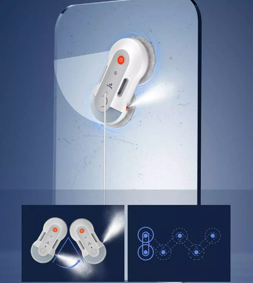 Робот для мытья окон Artdog S8 - фото 4 Робот для мытья окон Artdog S8 - фото 4