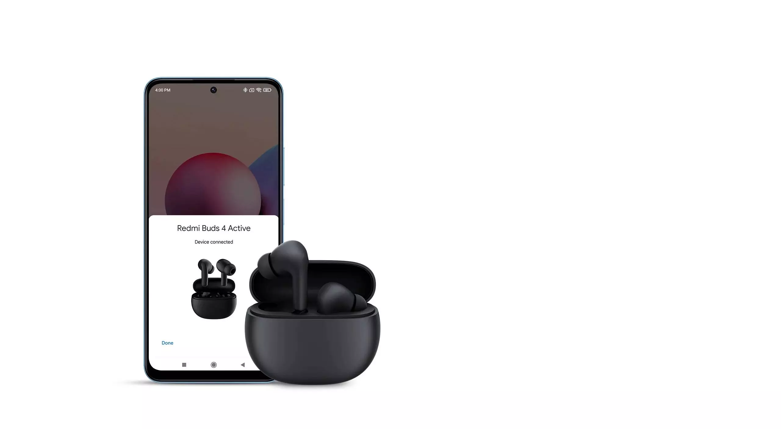 Беспроводные наушники Xiaomi Redmi Buds 4 Active (M2232E1) - фото 8 Беспроводные наушники Xiaomi Redmi Buds 4 Active (M2232E1) - фото 8