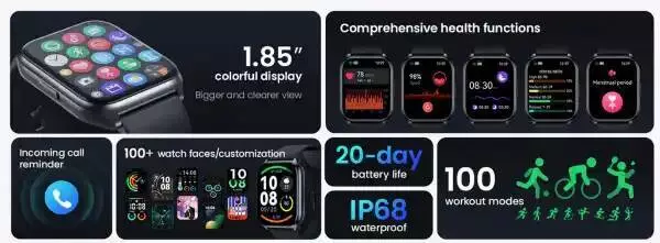 Умные часы Haylou Smart Watch LS02 Pro - фото 12 Умные часы Haylou Smart Watch LS02 Pro - фото 12