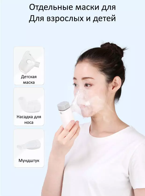 Ингалятор Xiaomi Andon Air Plus 2 - фото 6 Ингалятор Xiaomi Andon Air Plus 2 - фото 6