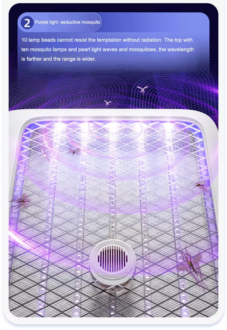 Ловушка для комаров Qualitell Electric Mosquito Killer K5 lite (ZSC222108) - фото 2