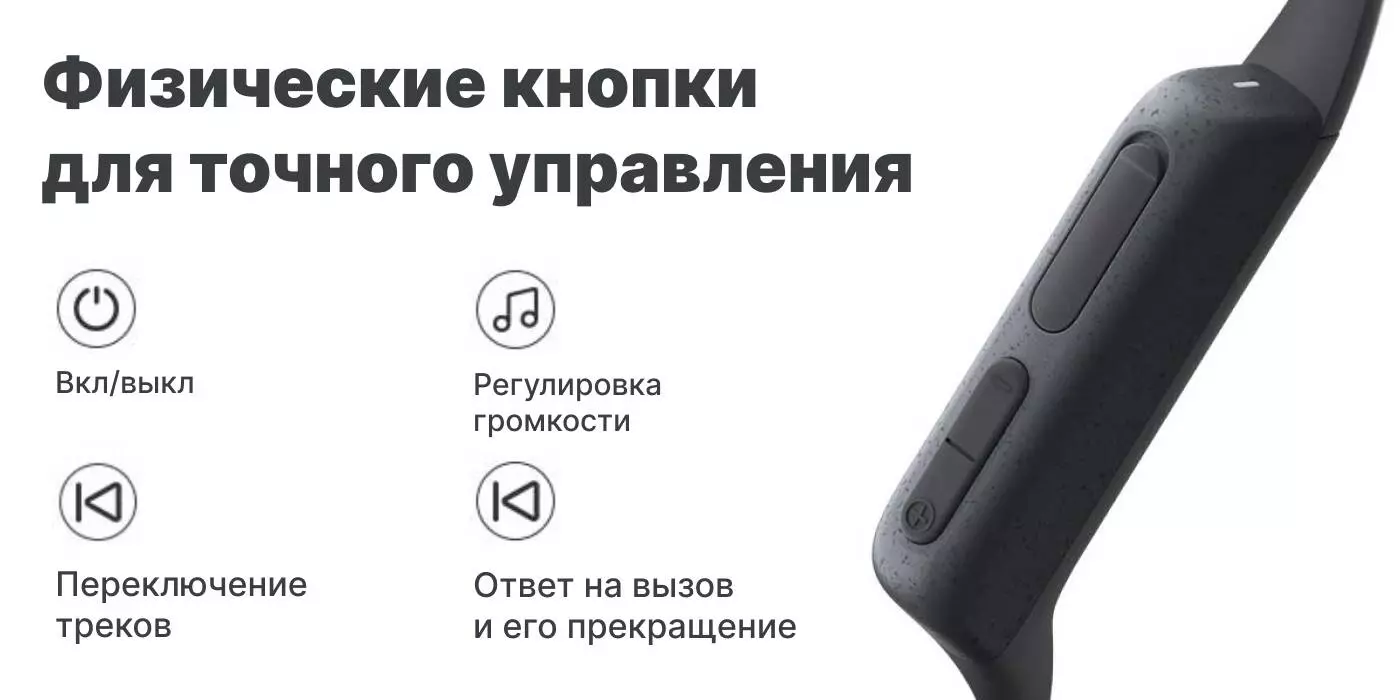 Беспроводные наушники с костной проводимостью Xiaomi Earphones Explore - фото 7 Беспроводные наушники с костной проводимостью Xiaomi Earphones Explore - фото 7