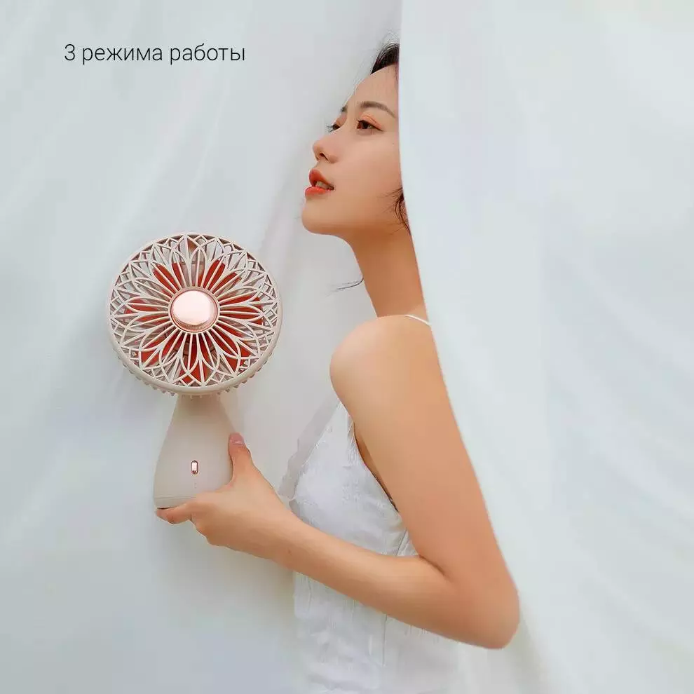 Настольный вентилятор Sothing Bridal Bouquet (версия без аккумулятора) (DSHJ-S-2113) - фото 4