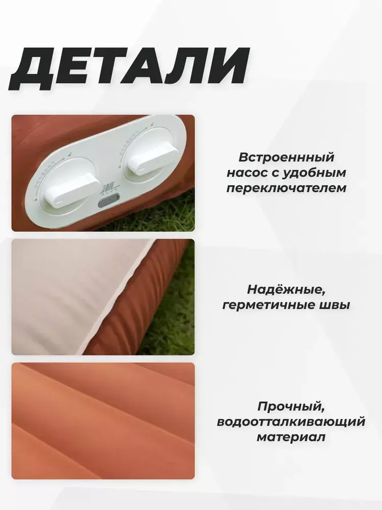 Надувной матрас Hydsto One-Key Automatic Inflatable and Deflatable Camping Sleeping Pad 195cm*140cm (YC-FCD02) Надувной матрас Hydsto One-Key Automatic Inflatable and Deflatable Camping Sleeping Pad 195cm*140cm (YC-FCD02)
