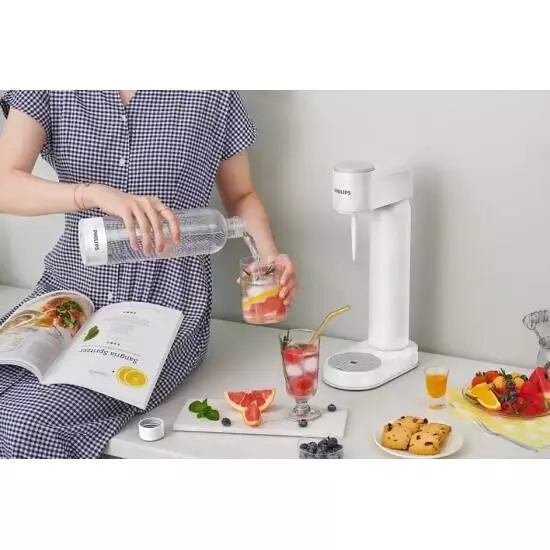 Сифон для газирования воды Philips GoZero ADD4901WH/10 - фото 4 Сифон для газирования воды Philips GoZero ADD4901WH/10 - фото 4