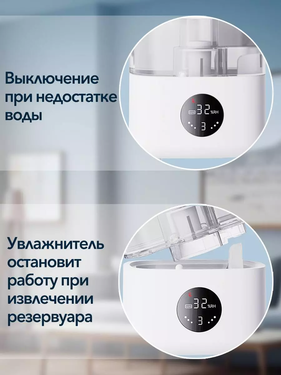 Увлажнитель воздуха Lydsto Humidifier F100S 2.5L - фото 9 Увлажнитель воздуха Lydsto Humidifier F100S 2.5L - фото 9