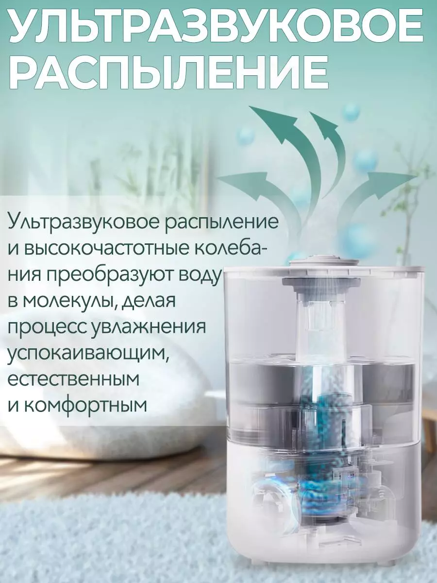 Увлажнитель воздуха Lydsto Humidifier F200 5L - фото 6 Увлажнитель воздуха Lydsto Humidifier F200 5L - фото 6