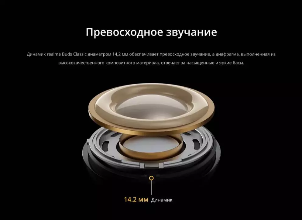 Проводные наушники Realme Buds Classic USB-C (RMA2005) - фото 2 Проводные наушники Realme Buds Classic USB-C (RMA2005) - фото 2