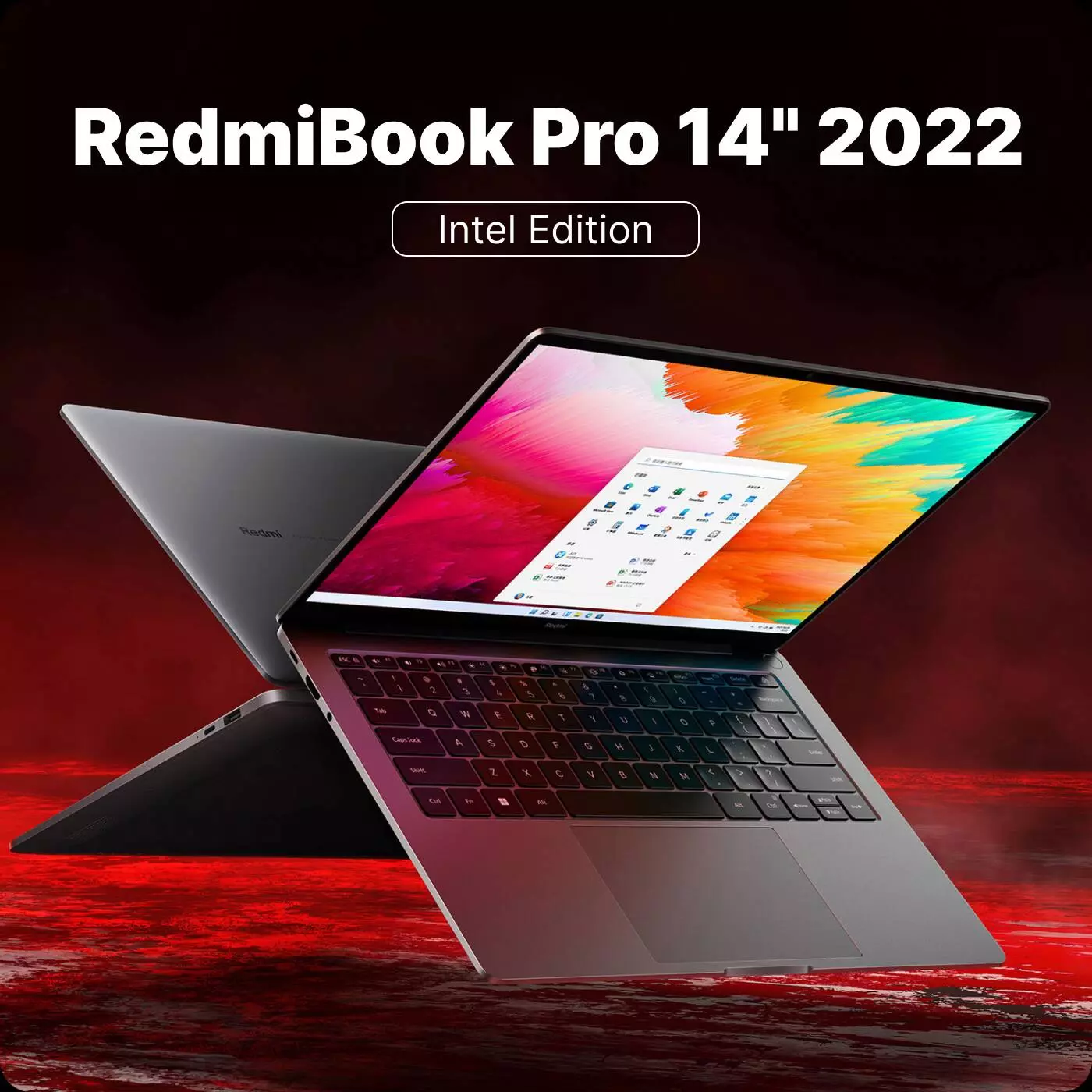 Купить Ноутбук RedmiBook Pro 14" 2022 (Core i5-12500H, 16Gb, 512Gb, Iris Xe Graphics) (JYU4538CN) - фото 1 Купить Ноутбук RedmiBook Pro 14" 2022 (Core i5-12500H, 16Gb, 512Gb, Iris Xe Graphics) (JYU4538CN) - фото 1