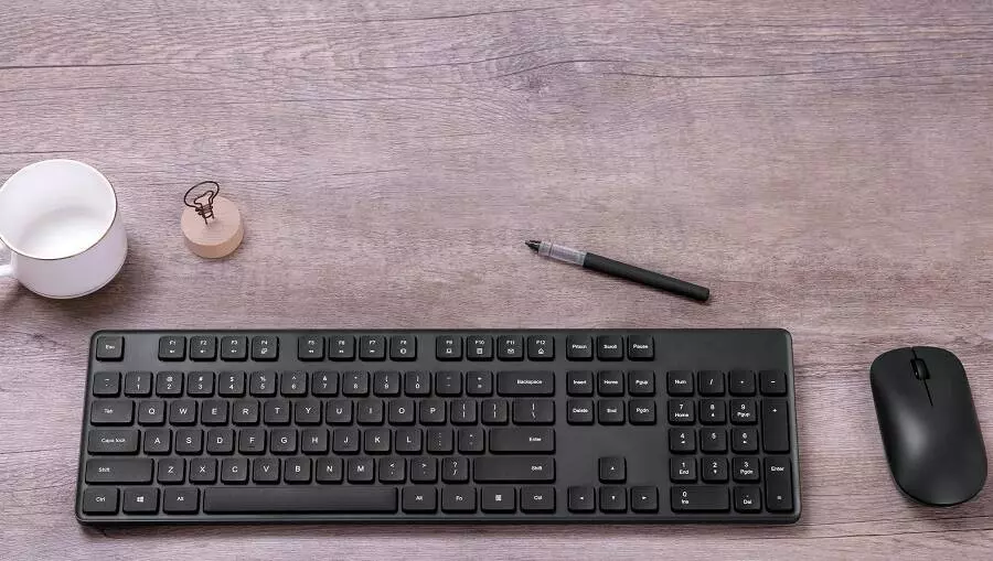 Купить Клавиатура и мышка беспроводная Xiaomi Mijia Wireless Set 2 (WXJS02YM) - фото 1