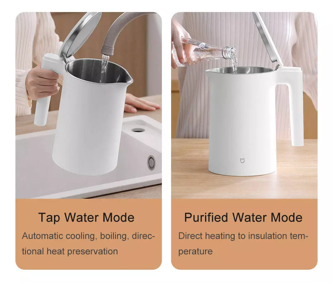 Электрочайник Xiaomi Smart Kettle 2 Pro (MJJYSH01YM) 1.7L - фото 6 Электрочайник Xiaomi Smart Kettle 2 Pro (MJJYSH01YM) 1.7L - фото 6