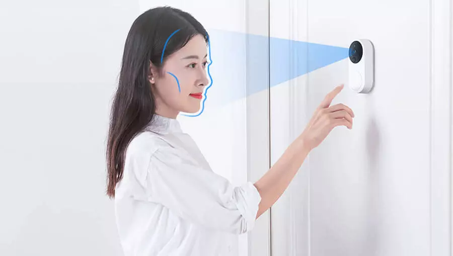 Умный дверной звонок Xiaobai Smart Video Doorbell D1 Set (CMDR001W) - фото 4 Умный дверной звонок Xiaobai Smart Video Doorbell D1 Set (CMDR001W) - фото 4