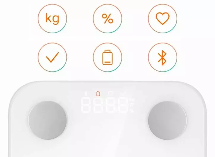Весы электронные Xiaomi Body Composition Scale S400 (MJTZC01YM) - фото 3 Весы электронные Xiaomi Body Composition Scale S400 (MJTZC01YM) - фото 3