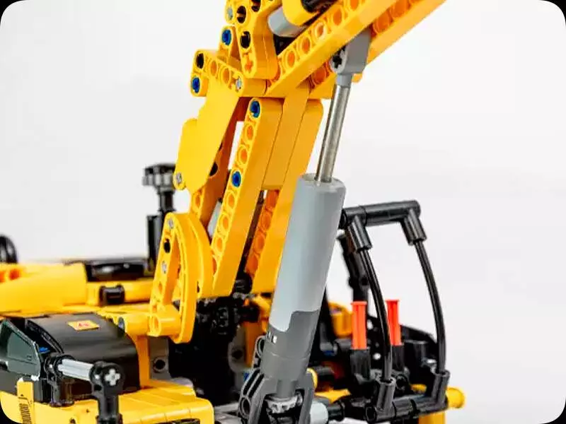 Конструктор Onebot Engineering Excavator OBWJJ57AIQI 974 PCS - фото 3 Конструктор Onebot Engineering Excavator OBWJJ57AIQI 974 PCS - фото 3