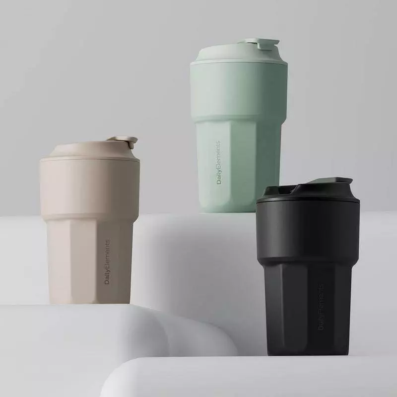 Термос Xiaomi Daily Elements Coffee Cup (0.42 л) (DE08BH003) - фото 4 Термос Xiaomi Daily Elements Coffee Cup (0.42 л) (DE08BH003) - фото 4