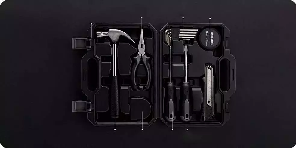 Набор инструментов Jiuxun Tools 12 in 1 Daily Life Kit Pro (12 предм.) - фото 6 Набор инструментов Jiuxun Tools 12 in 1 Daily Life Kit Pro (12 предм.) - фото 6