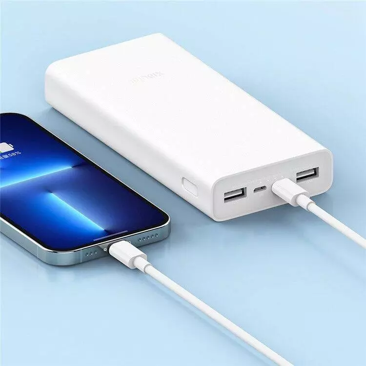 Аккумулятор Xiaomi Power Bank 20000 mah Type-C 22.5W (PB2022ZM) - фото 2 Аккумулятор Xiaomi Power Bank 20000 mah Type-C 22.5W (PB2022ZM) - фото 2