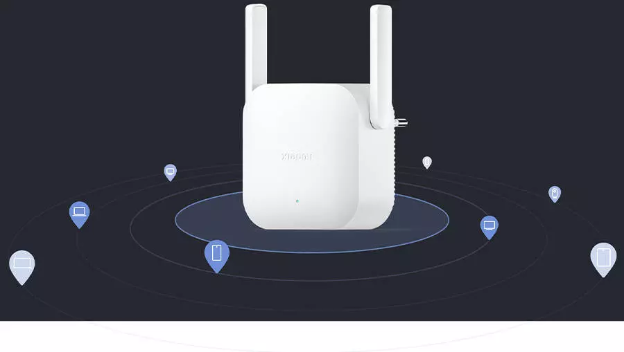 Wi-Fi усилитель сигнала Xiaomi Wi-Fi Range Extender N300 DVB4398GL - фото 4 Wi-Fi усилитель сигнала Xiaomi Wi-Fi Range Extender N300 DVB4398GL - фото 4