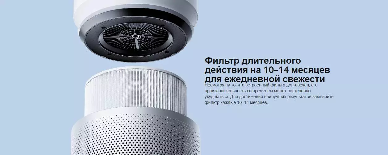 Фильтр для очистителя воздуха Xiaomi Smart Air Purifier Y-600 (AFEP7TFM20) - фото 6 Фильтр для очистителя воздуха Xiaomi Smart Air Purifier Y-600 (AFEP7TFM20) - фото 6