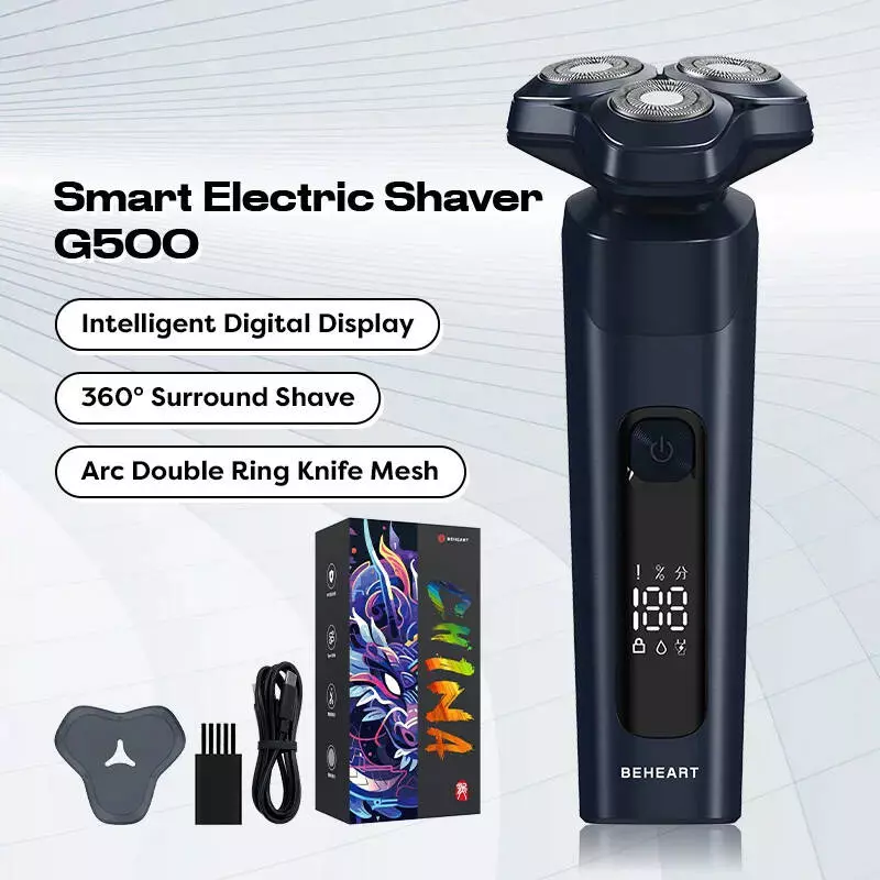 Купить Электробритва Xiaomi BEHEART G500 - фото 1 Купить Электробритва Xiaomi BEHEART G500 - фото 1