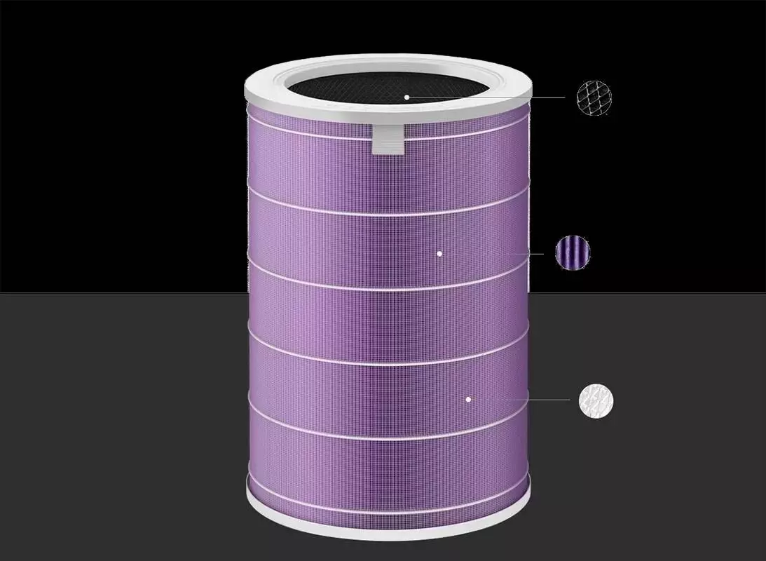 Фильтр для очистителя воздуха Xiaomi Mijia Air Purifier 1/2/2S/3/Pro (противовирусный) - фото 4 Фильтр для очистителя воздуха Xiaomi Mijia Air Purifier 1/2/2S/3/Pro (противовирусный) - фото 4