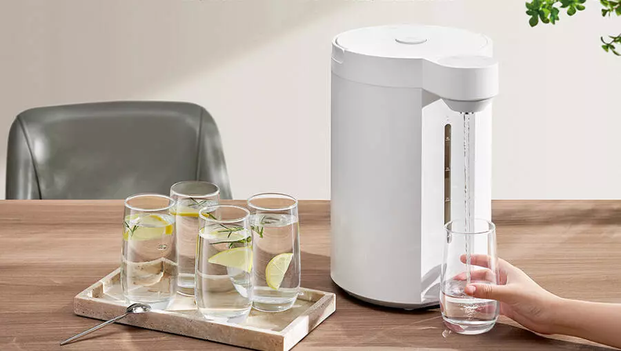Термопот Xiaomi Mijia Intelligent Electric Water Bottle 5L (MEK01JL) - фото 6 Термопот Xiaomi Mijia Intelligent Electric Water Bottle 5L (MEK01JL) - фото 6