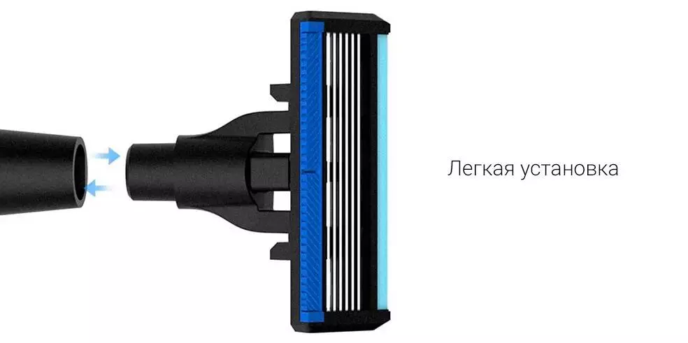 Набор сменных лезвий для Xiaomi Mijia Lemon Razor (4 шт.) - фото 4 Набор сменных лезвий для Xiaomi Mijia Lemon Razor (4 шт.) - фото 4