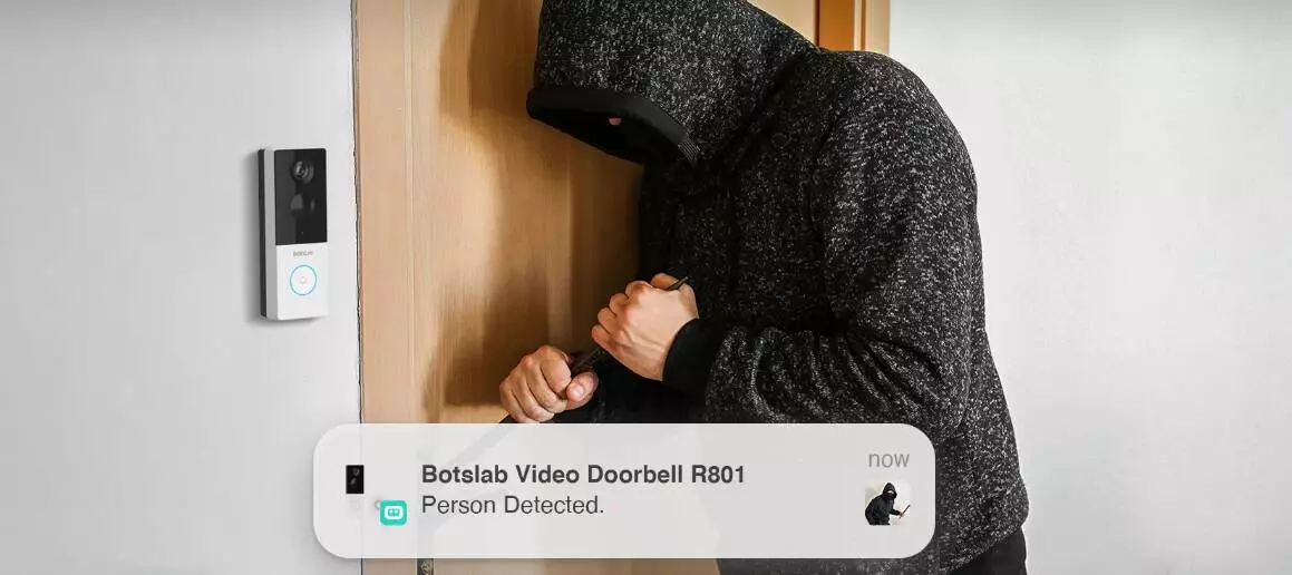 Умный дверной звонок Botslab Video Doorbell R801 - фото 5 Умный дверной звонок Botslab Video Doorbell R801 - фото 5