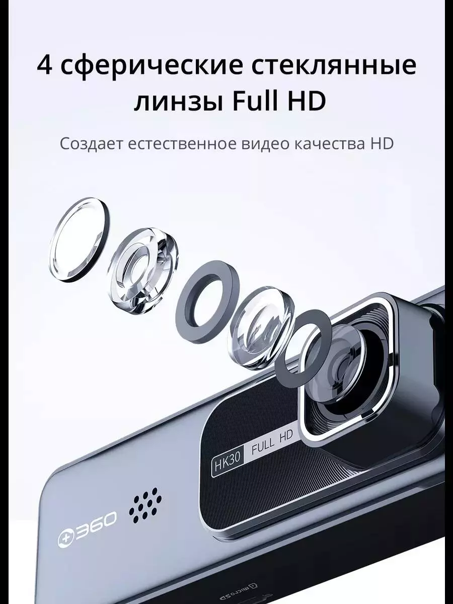 Видеорегистратор Botslab Dash Cam HK30 - фото 3 Видеорегистратор Botslab Dash Cam HK30 - фото 3