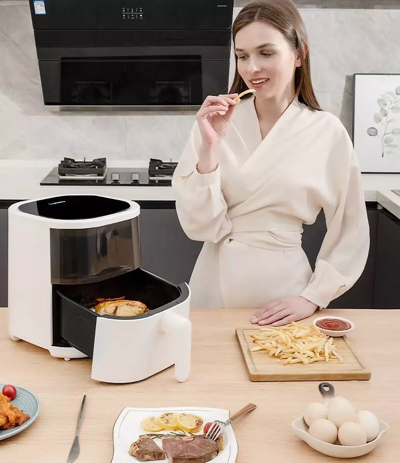 Аэрофритюрница Lydsto Smart Air Fryer 4L (XD-ZNKOZG4L03) - фото 6 Аэрофритюрница Lydsto Smart Air Fryer 4L (XD-ZNKOZG4L03) - фото 6