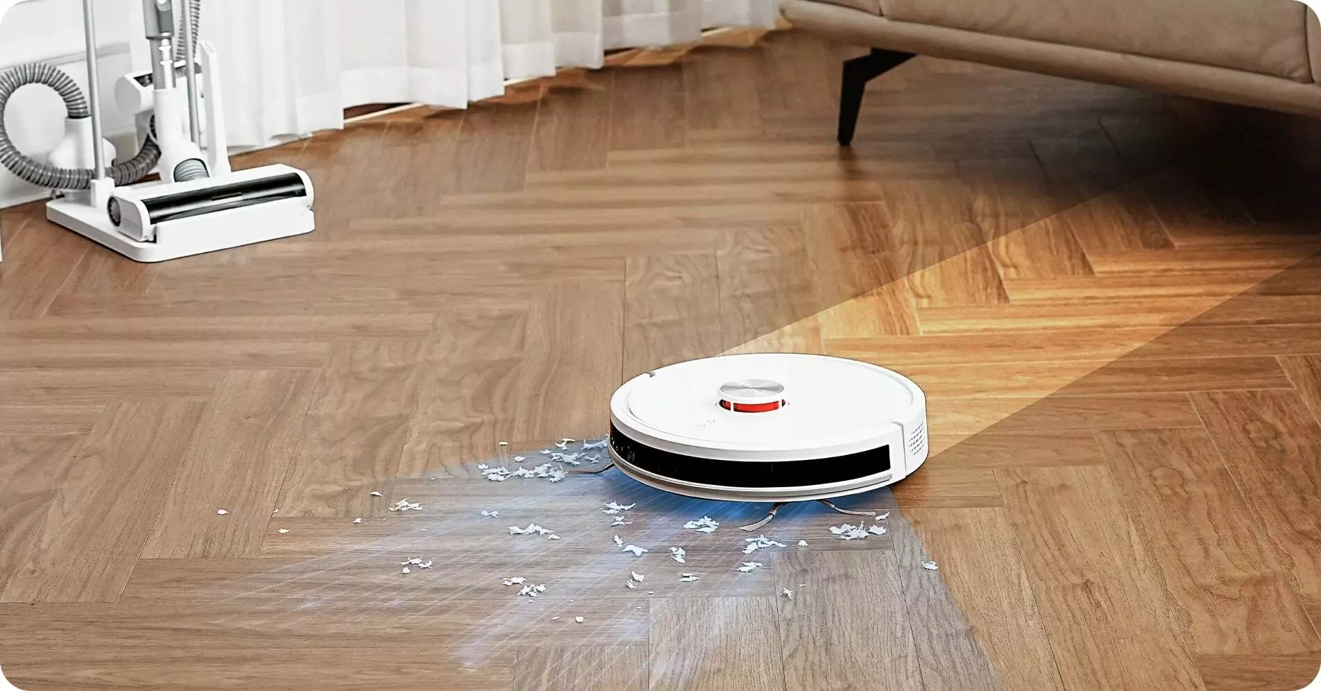 Робот-пылесос Lydsto R10 Multifunctional Robot Vacuum Cleaner (YM-R10-W03) - фото 7 Робот-пылесос Lydsto R10 Multifunctional Robot Vacuum Cleaner (YM-R10-W03) - фото 7