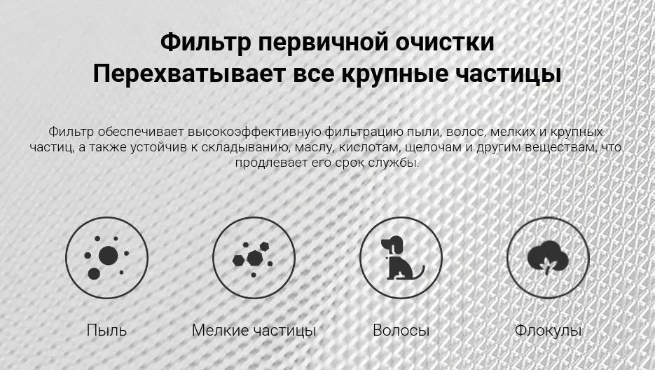 Фильтр для очистителя воздуха Xiaomi Air Purifier Pro H - фото 3 Фильтр для очистителя воздуха Xiaomi Air Purifier Pro H - фото 3