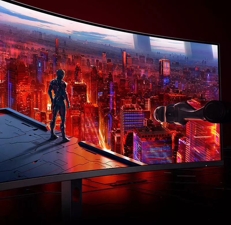 Монитор Xiaomi Redmi Surface Display G34WQ 34" 180Hz (C34WQBA-RG) - фото 6