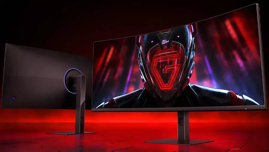 Монитор Xiaomi Redmi Surface Display G34WQ 34" 180Hz (C34WQBA-RG) - фото 9
