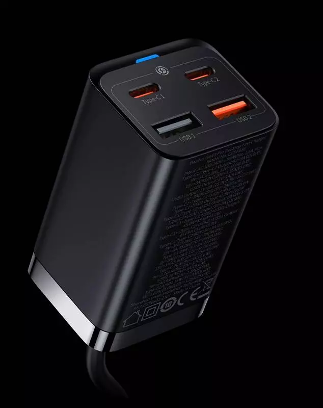 Удлинитель настольный с быстрой зарядкой Spetime Gan 3 Pro 65W - фото 2 Удлинитель настольный с быстрой зарядкой Spetime Gan 3 Pro 65W - фото 2