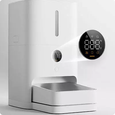 Автокормушка для кошек и собак Xiaomi Mijia Smart Pet Feeder 2 (MJWSQ02) 5 л - фото 4 Автокормушка для кошек и собак Xiaomi Mijia Smart Pet Feeder 2 (MJWSQ02) 5 л - фото 4