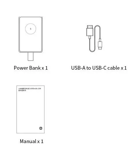 Внешний аккумулятор Xiaomi Power Bank Magnetic Wireless Magsafe 6000mAh (WPB0620MI) - фото 12
