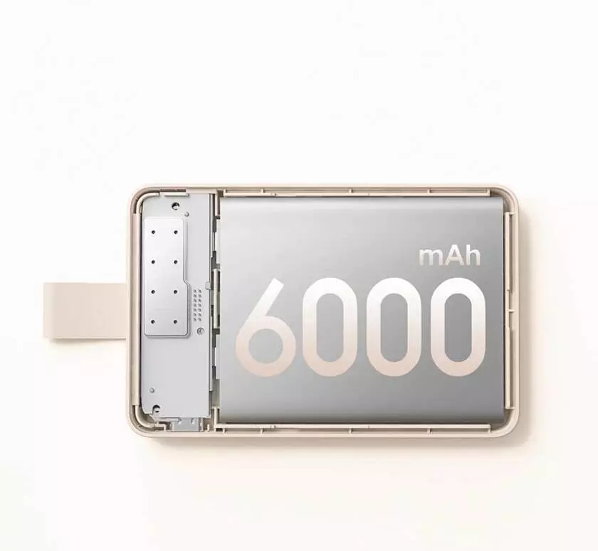 Внешний аккумулятор Xiaomi Power Bank Magnetic Wireless Magsafe 6000mAh (WPB0620MI) - фото 5