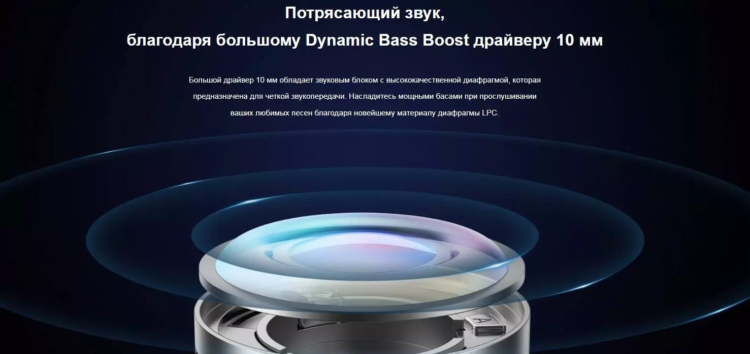 Беспроводные наушники Realme Buds Air 3 Le Mans Edition - фото 7 Беспроводные наушники Realme Buds Air 3 Le Mans Edition - фото 7