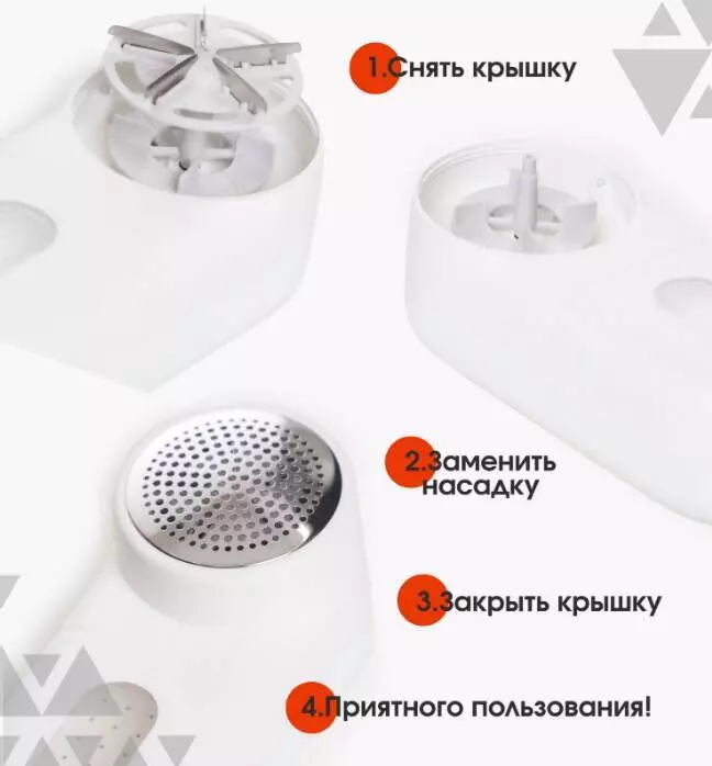 Сменное лезвие для удалителя катышков Xiaomi Beheart MQ10 - фото 5 Сменное лезвие для удалителя катышков Xiaomi Beheart MQ10 - фото 5