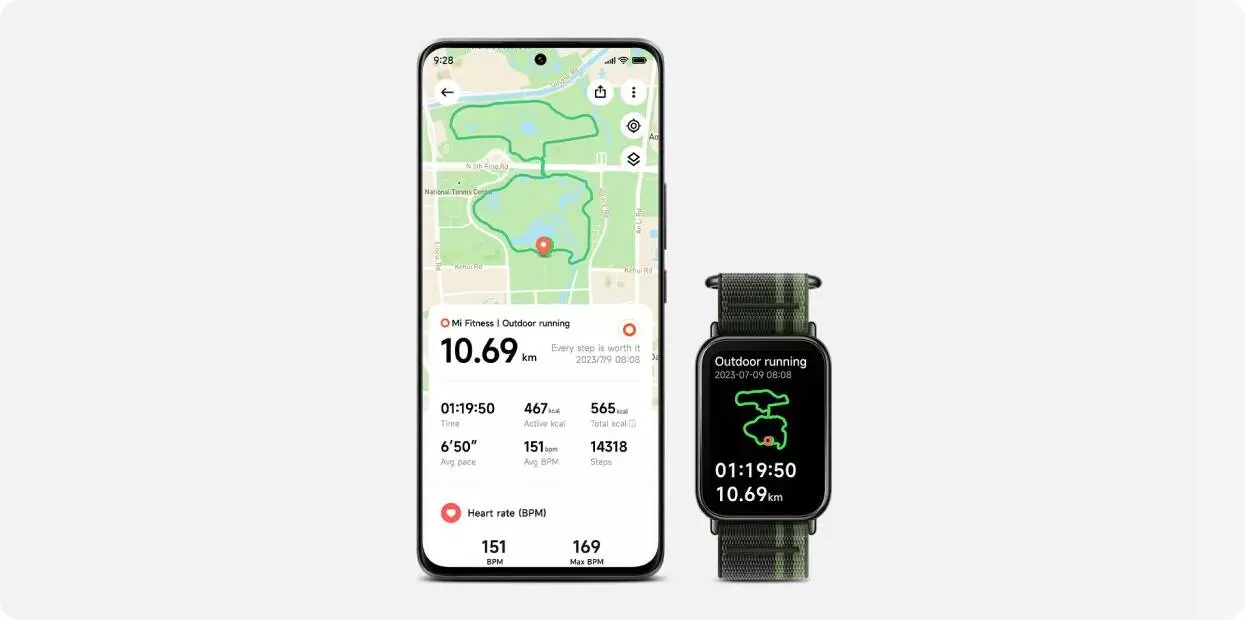 Фитнес-браслет Xiaomi Band 8 Pro - фото 9